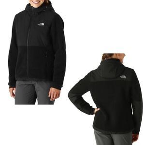 THE NORTH FACE Black Long Sleeve Zip Up Fleece Jacket S